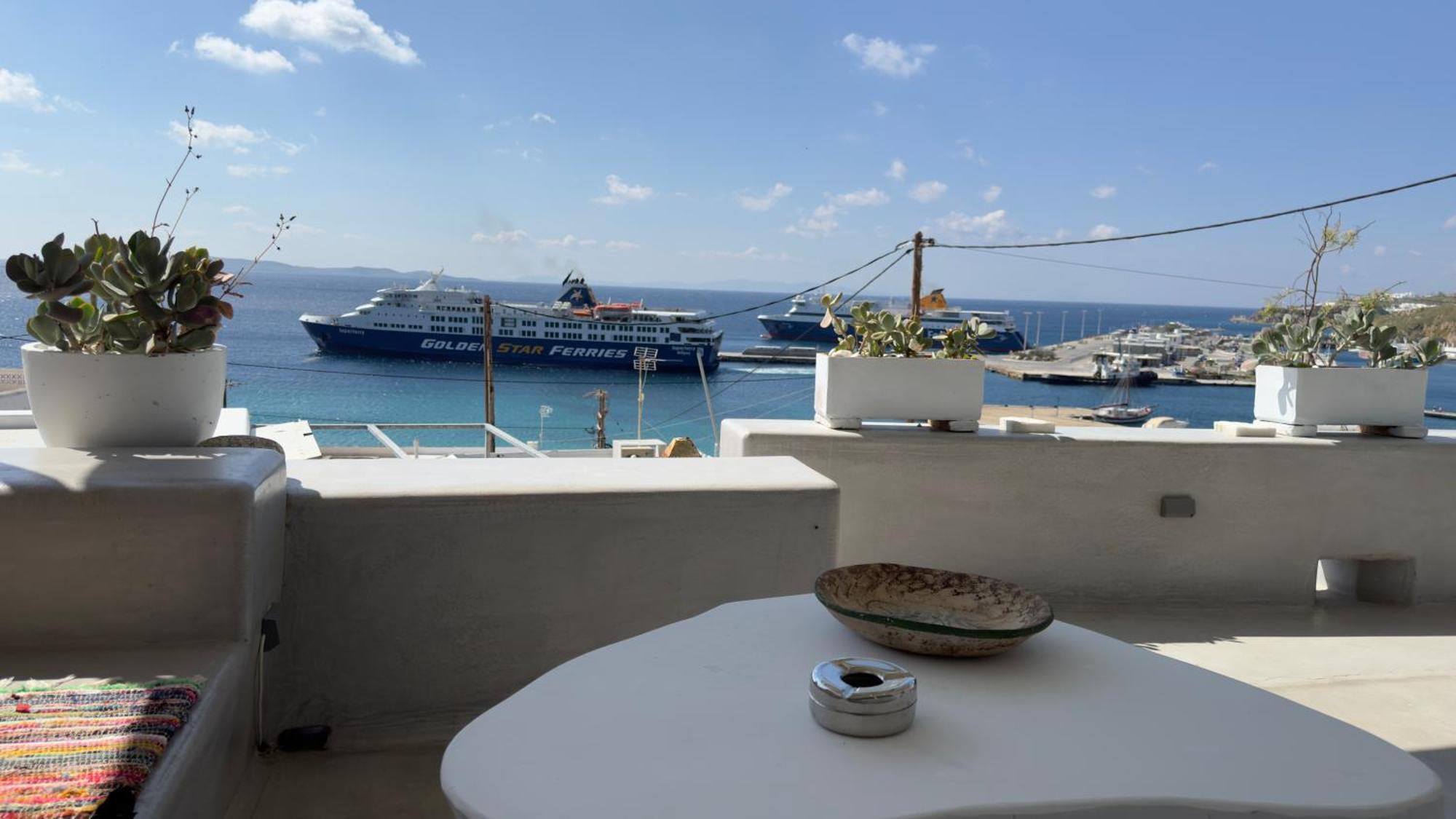 Mykonos Tourlos Nests - Sea View Escape Διαμέρισμα Εξωτερικό φωτογραφία