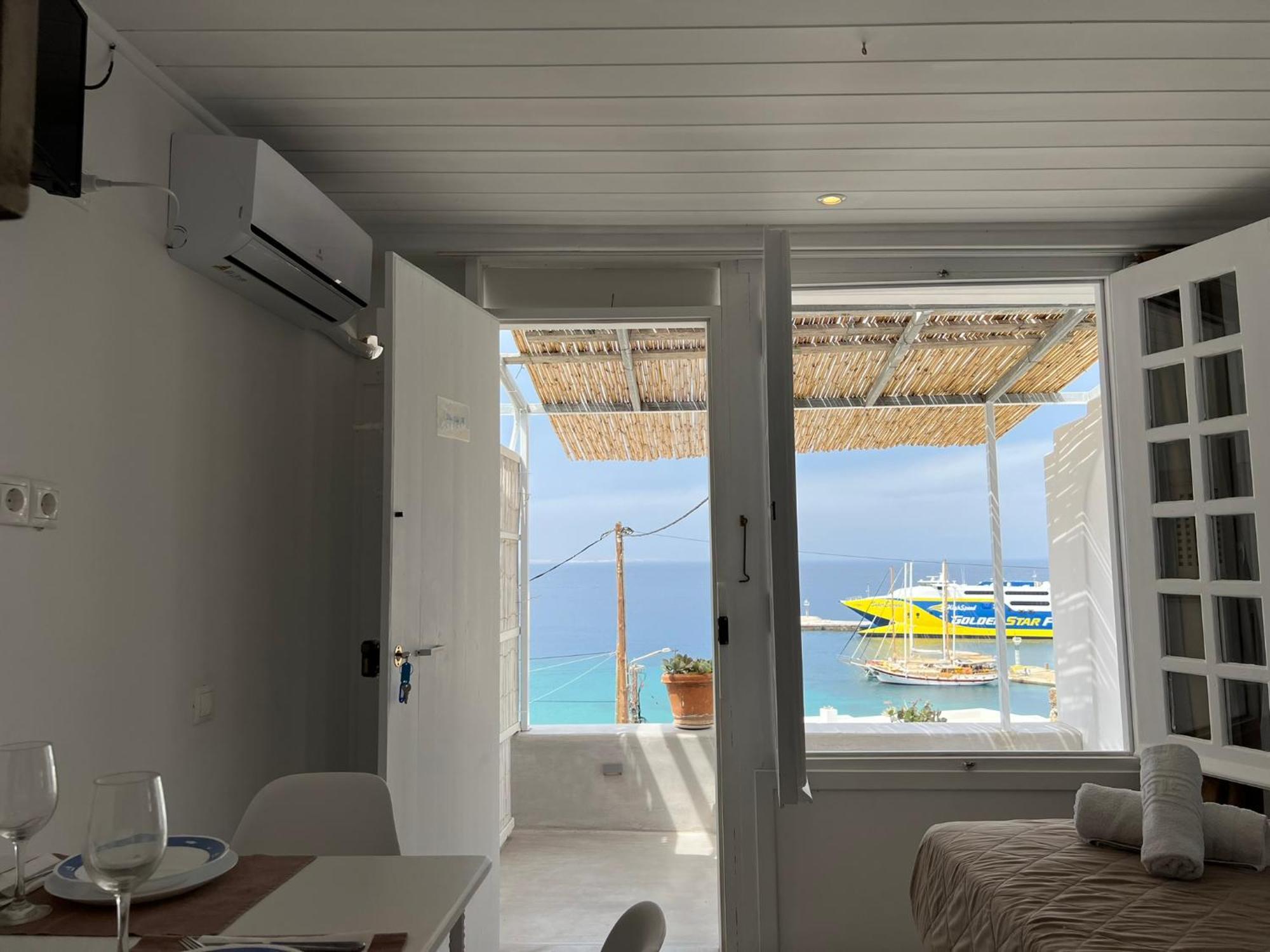 Mykonos Tourlos Nests - Sea View Escape Διαμέρισμα Εξωτερικό φωτογραφία